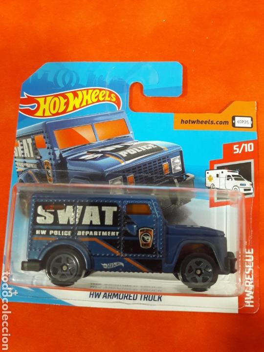 hot wheels swat truck