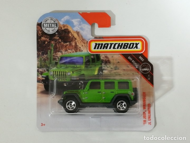 matchbox jeep wrangler unlimited
