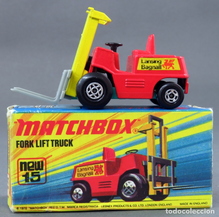 matchbox forklift truck 1972