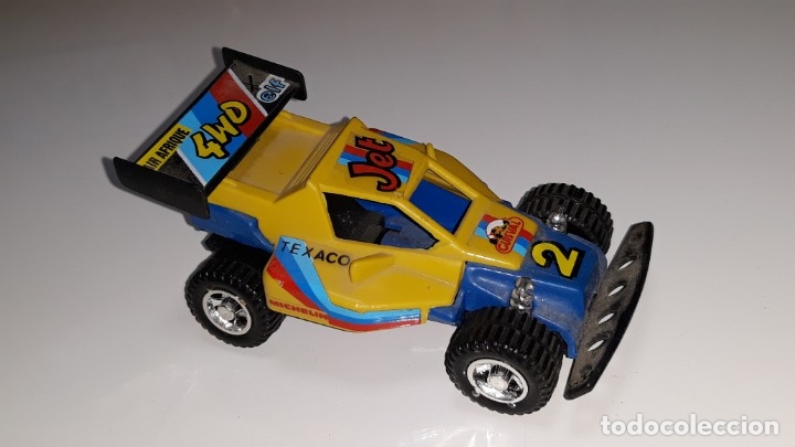 Coches a escala: GUISVAL  : ANTIGUO COCHE BUGGY  RALLYE DAKAR AIR AFRIQUE 4WD JET TEXACO  A&Ntilde;OS 70 / 80