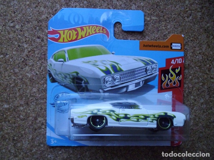 hot wheels 69 ford torino talladega hw flames