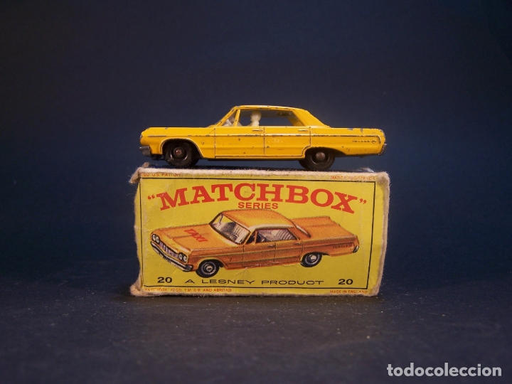 matchbox series 20 chevrolet impala taxi