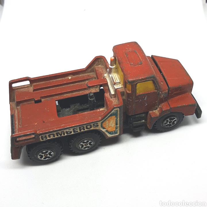 Coches a escala: CAMION COLECCI&Oacute;N GUISVAL. VOLVO. BOMBEROS. MADE EN SPAIN