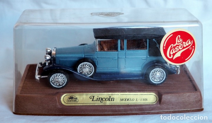 Coches a escala: COCHE DE &Eacute;POCA GUISVAL: LINCOLN. MODELO L. 1928 . LA CASERA. MADE SPAIN