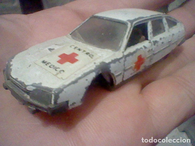 Coches a escala: CITROEN CX 2400 PALAS MIRA CHASIS METAL LEER DESCRIPCI&Oacute;N 7,5 CMS LARGO PARA PIEZAS O REPARAR
