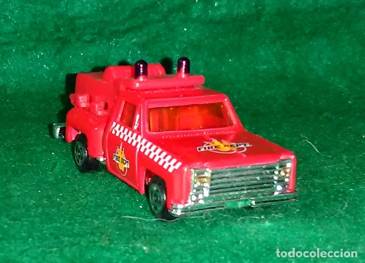 Auto in scala: LOTE COCHE DE METAL - FURGON DE BOMBEROS  - SCL. SOBRE 1/72
