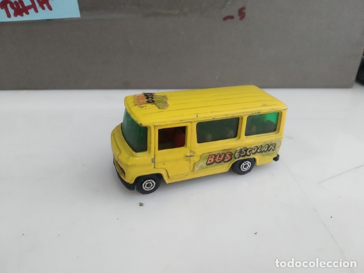 Coches a escala: ANTIGUO COCHE DE LA MARCA GUISVAL BUS ESCOLAR  MERCEDES
