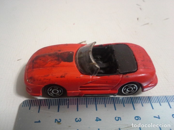 Coches a escala: supers roadster rojo majorette 1:58 n&ordm; 213/14 .COCHE LOTE