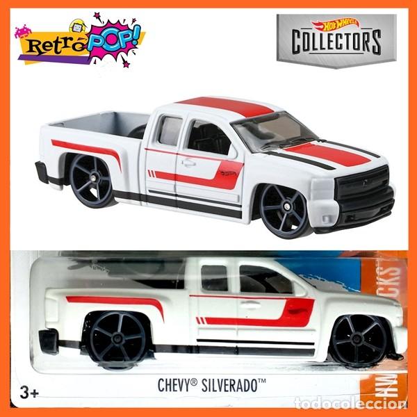 hot wheels chevy silverado 2017