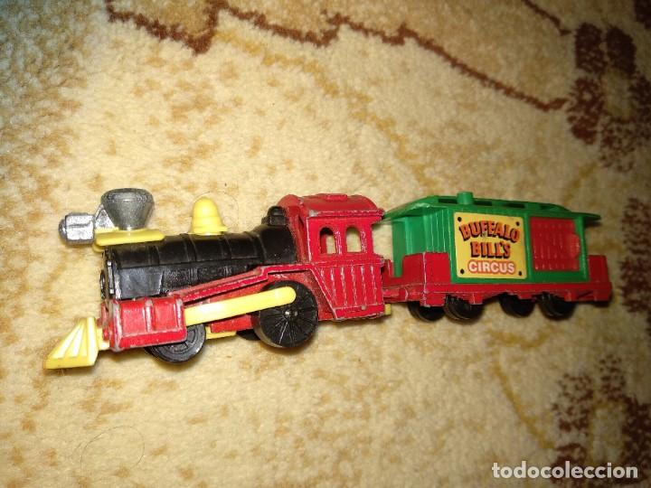 Coches a escala: Tren locomotora y vag&oacute;n - Foto 1