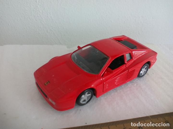 Coches a escala: FERRARI 512TR. MAISTO. . ESCALA 1/39. COCHE A FRICCI&Oacute;N