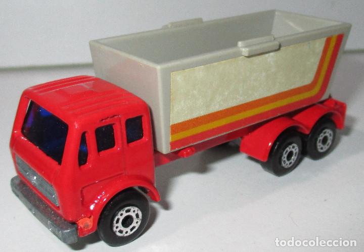 matchbox mercedes container truck 1976