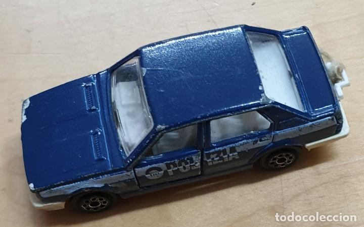 Coches a escala: COCHE POLIC&Iacute;A ALFA ROME GIULIETTA MAJORETTE MADE IN FRANCE