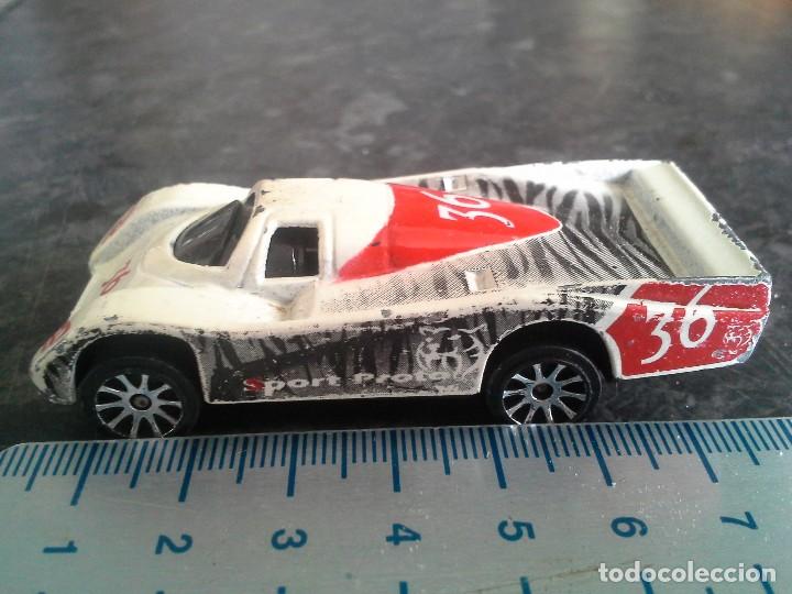 Coches a escala: coche sport proto blanco de majorette n&ordm; 235  escala 1/62