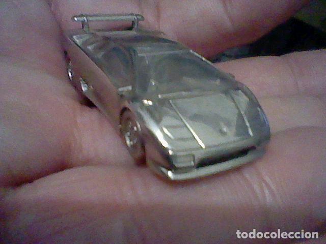 Coches a escala: LAMGORGHINI DIABLO METAL BURAGO 1/87 5 CMS LARGO