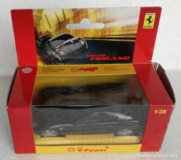 Coches a escala: Coches de coleccion Ferrari Shell V-Power: Ferrari 599 GTB Fiorano - Escala 1:38