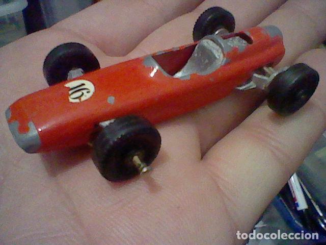 Coches a escala: PAYA INTERNATIONAL B.R.M. F1 2103 MADE SPAIN FORMULA UNO PINTURA ROJA LEER 6,5 CMS LARGO