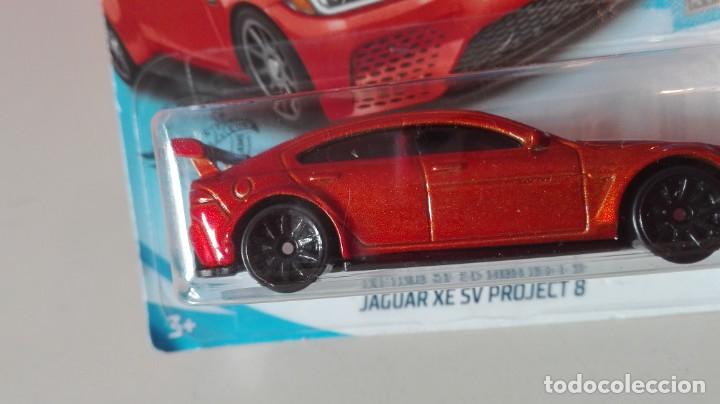 Coches a escala: Jaguar XE SV Project 8, Hotwheels