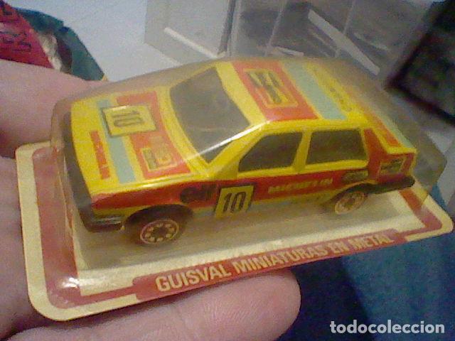 Coches a escala: SEAT MALAGA GUISVAL RALLY MICHELIN EN BLISTER NUNCA ABIERTO UNICO 7 CMS LARGO APROX