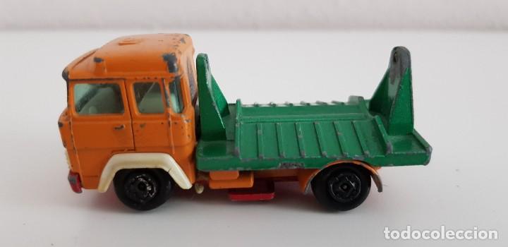 Coches a escala: Cami&oacute;n Magirus Deutz Container Tolva ref. 59, Guisval made in Spain, original a&ntilde;os 80.
