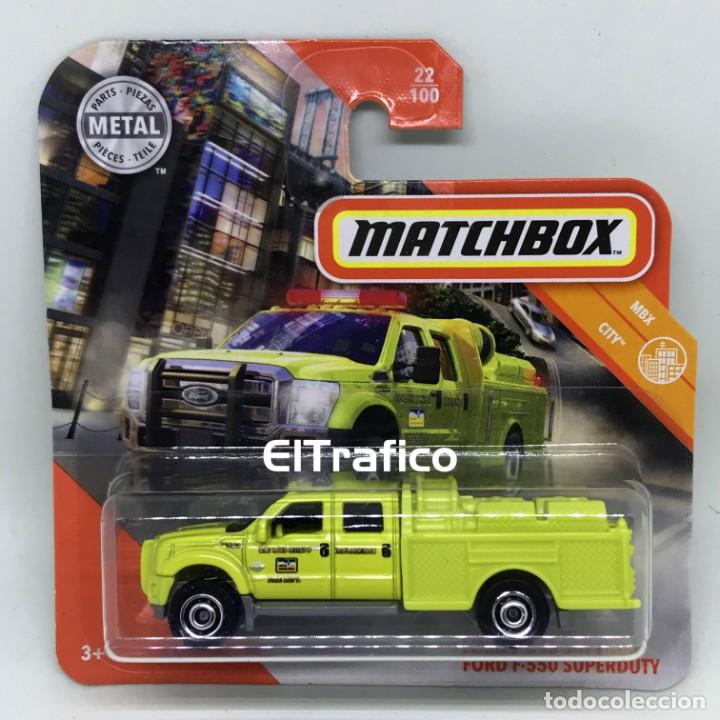 matchbox ford f550 super duty
