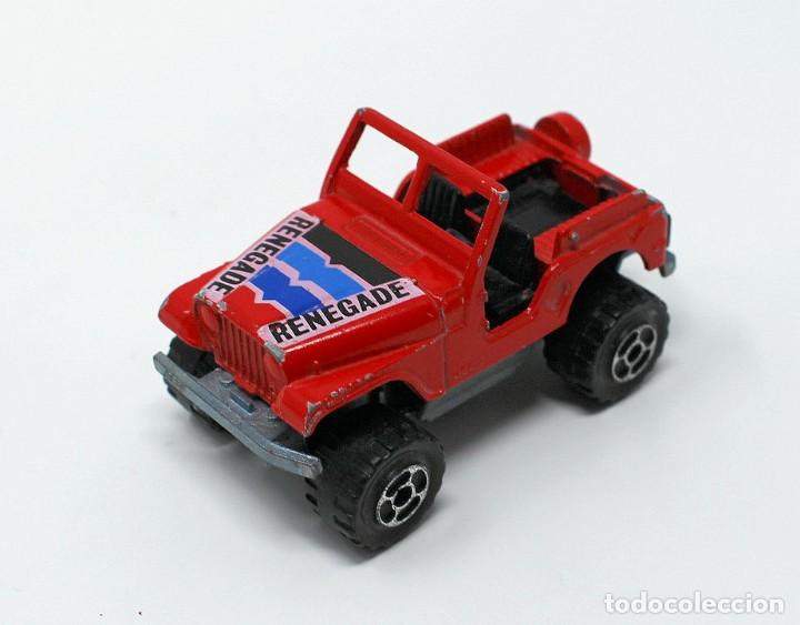 Coches a escala: Jeep cj de Majorette, Escala 1/54.