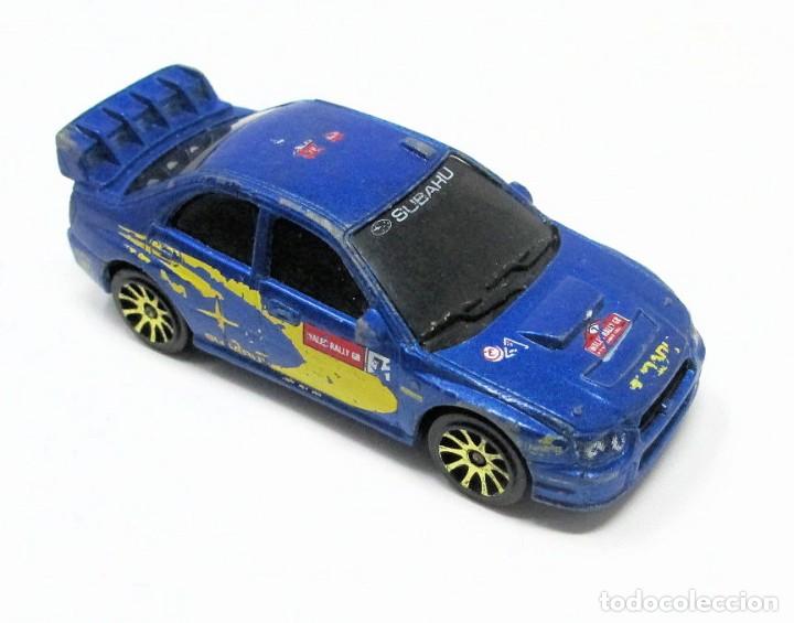Coches a escala: Subaru Impreza WCR de Majorette - Escala 1/57. Ref. 275A.