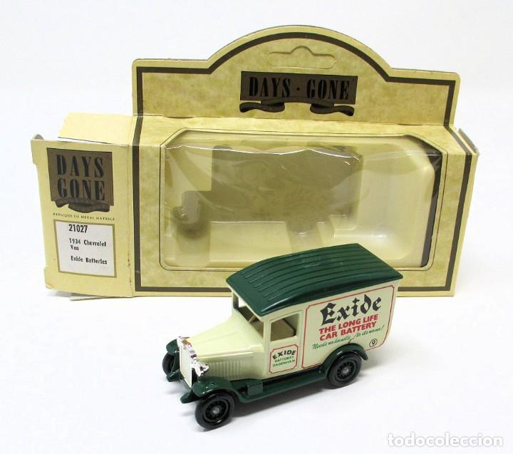 Coches a escala: 1934 Chevrolet Van - Exide Batteries de Days Gone.