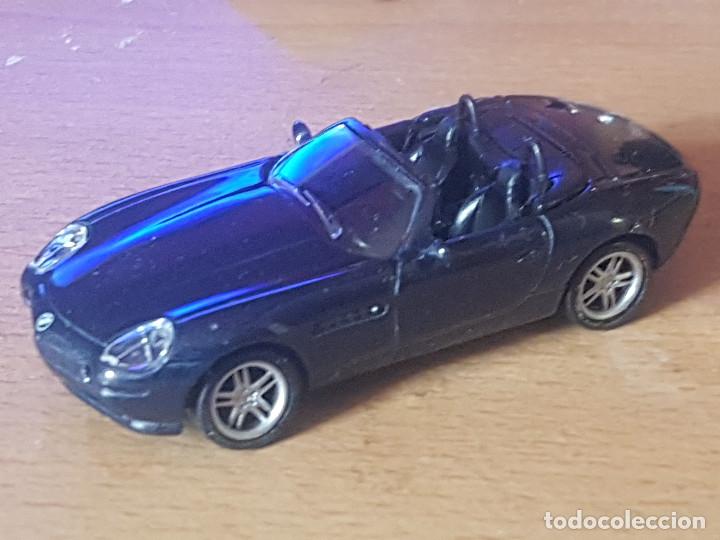 Coches a escala: MAJORETTE BMW Z8 Roadster REF:7 Metallic Dark Blue NUEVO SIN USO BLISTER DESPEGADO