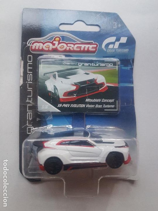 Coches a escala: MAJORETTE Mitsubishi Concept XR-PHEV Vision Gran Turismo BLISTER ABIERTO PEGADO CON CELO
