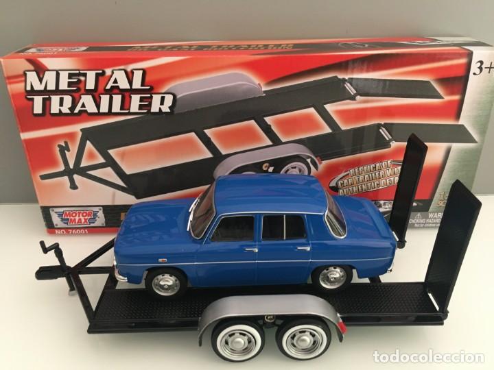 Coches a escala: REMOLQUE PARA COCHES. MOTOR MAX ESCALA 1/24. COCHE NO INCLUIDO
