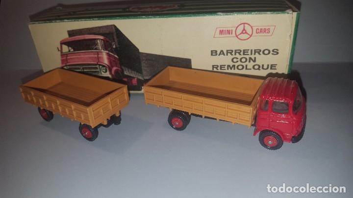 Coches a escala: BARREIROS CON REMOLQUE- ANGUPLAS