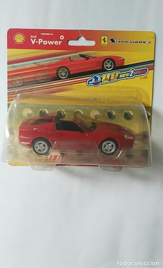 Coches a escala: FERRARI SUPER AMERICA ESCALA 1:38 SHELL V-POWER