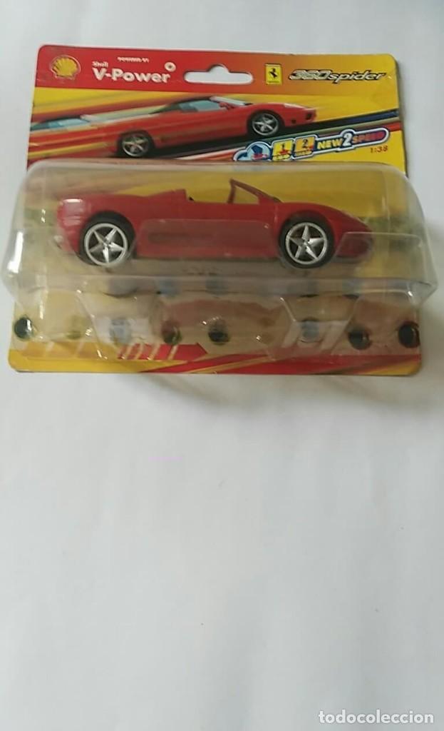 Coches a escala: FERRARI 360 SPIDER ESCALA 1:38 SHELL V-POWER