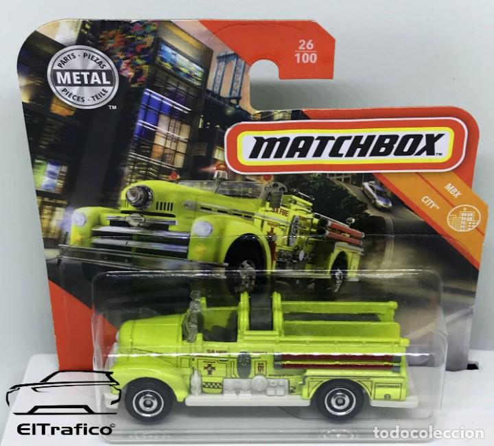 matchbox seagrave fire engine