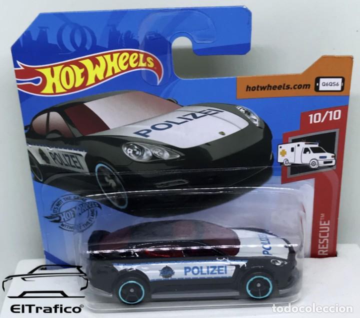 hot wheels porsche panamera 2019