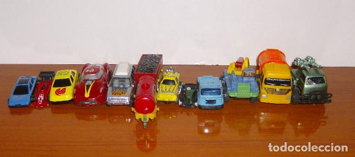 Coches a escala: LOTE 12 VEHICULOS COCHES VARIADOS