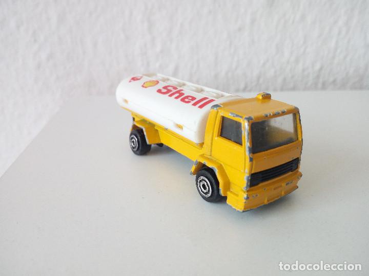 Coches a escala: CAMION CISTERNA FORD SHELL A ESCALA 1/100 - MAJORETTE N&ordm;241-245