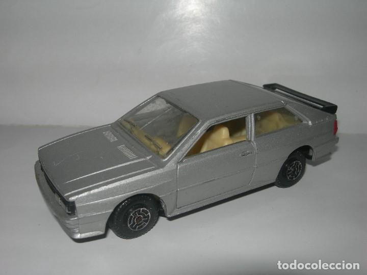 Coches a escala: COCHE DE METAL AUDI QUATTRO GRIS A ESCALA 1/35 FABRICADO EN ESPA&Ntilde;A POR GUISVAL - A&Ntilde;OS 80 -