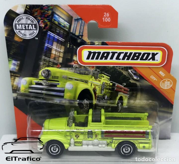 matchbox seagrave fire engine