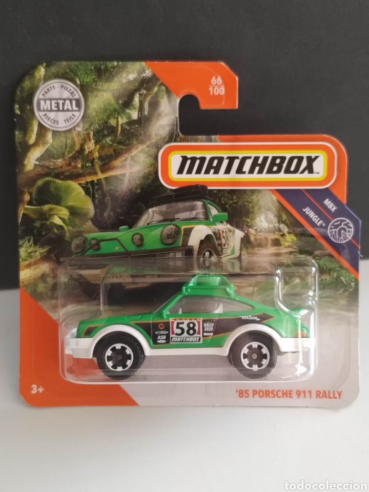 porsche 911 rally matchbox