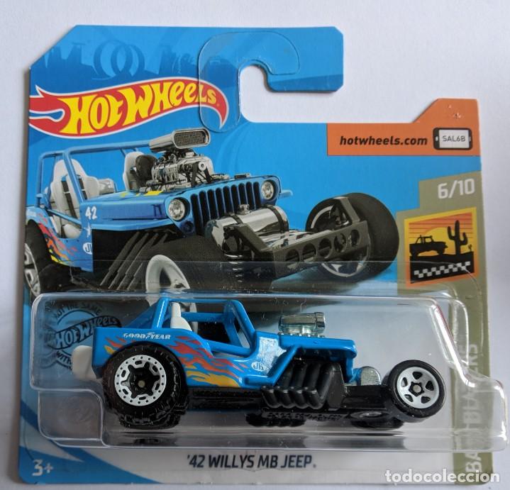 Details about Hot Wheels `42 Willys MB Jeep White #139/250 1/64 Baja B...