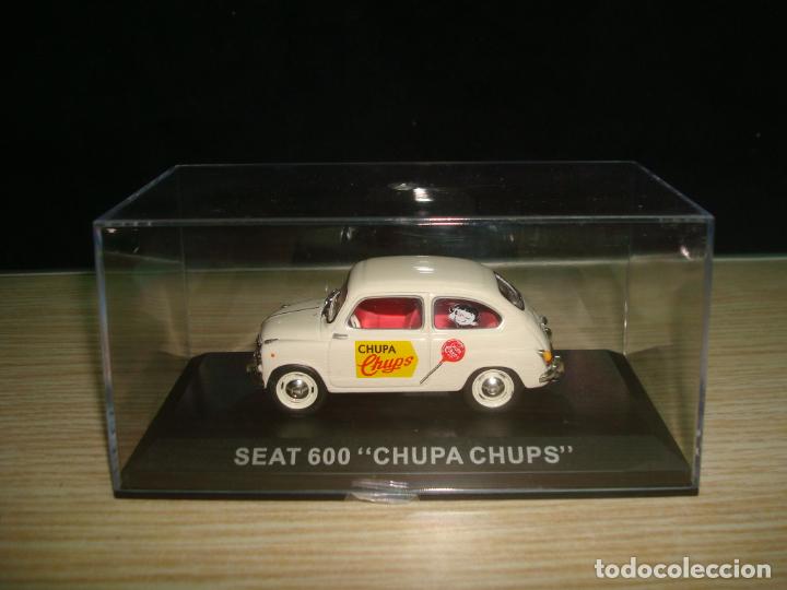 Coches a escala: FURGONETAS DE ANTA&Ntilde;O SEAT 600 CHUPA CHUPS