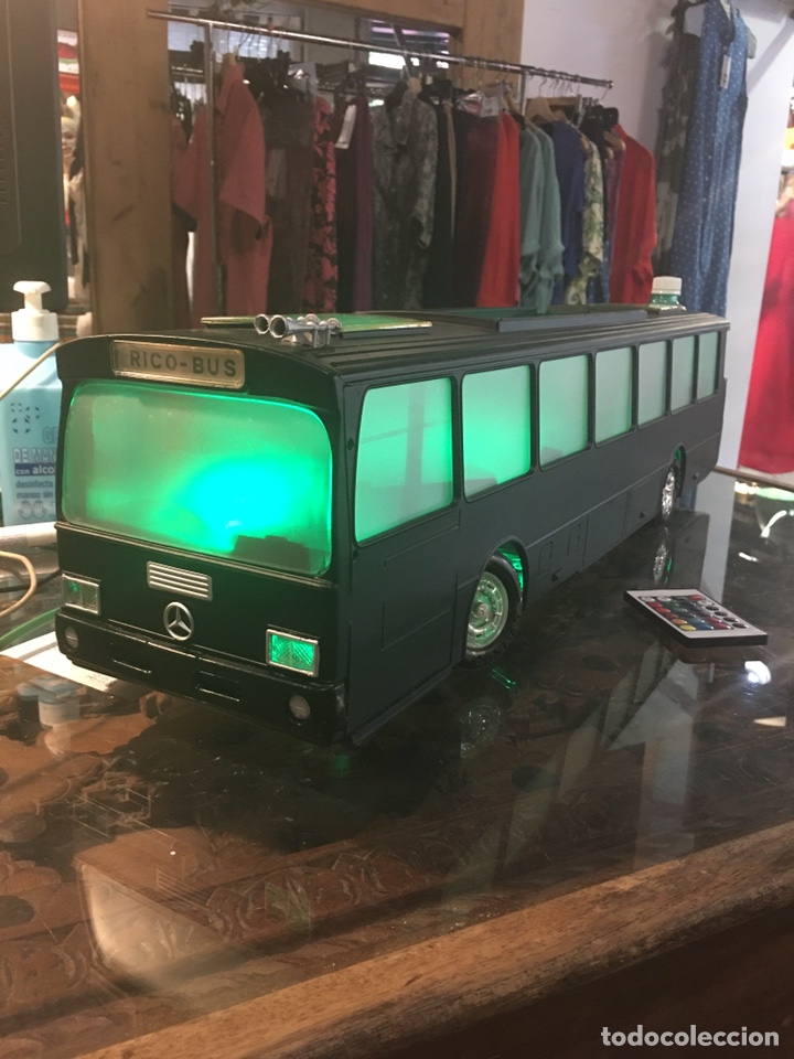 Coches a escala: Autob&uacute;s Rico L&aacute;mpara de noche - Foto 1
