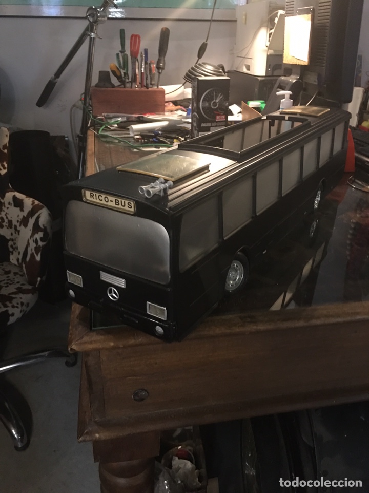 Coches a escala: Autob&uacute;s Rico L&aacute;mpara de noche - Foto 2