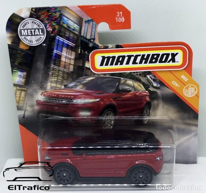 Matchbox Diecast Range Rover Evoque coche 1:64 2014 31/100 Mbx City