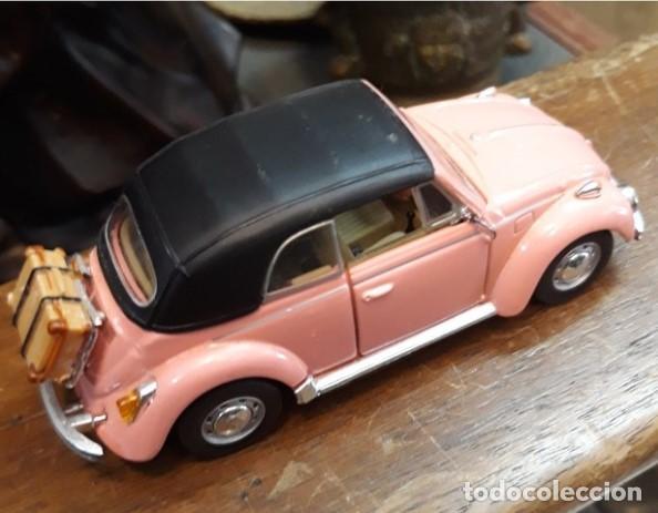 coche volkswagen beetle escarabajo cabrio rosa. - Compra venta en  todocoleccion