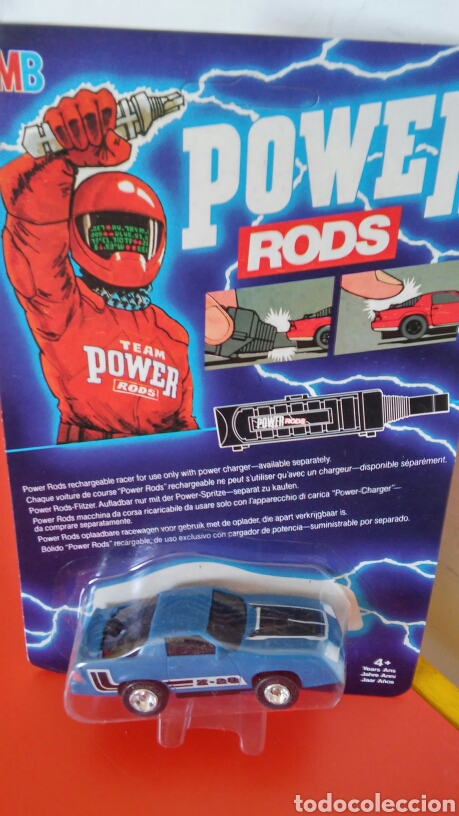 Coches a escala: COCHE CHEVROLET CAMARO Z-28 AZUL POWER RODS.MB 1984.SIN ABRIR.