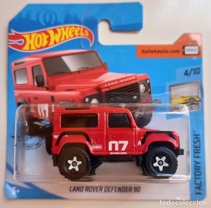 hot wheels land rover defender