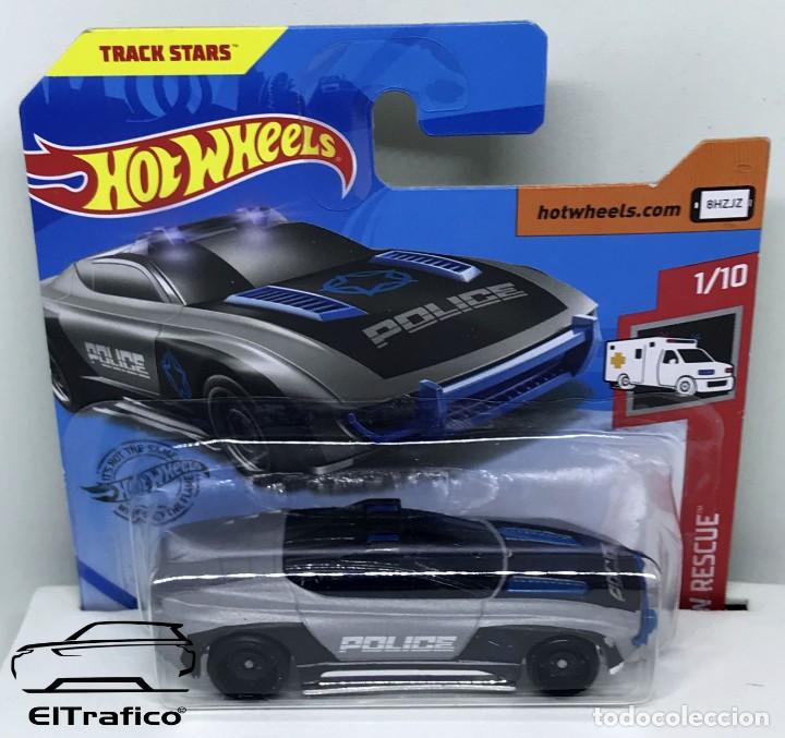 police hot wheels car